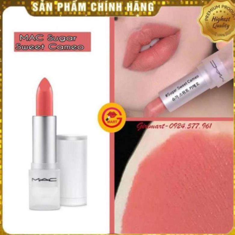 [SON ĐẸP] Son MAC  Sugar Sweet Cameo - Màu Hồng Cam Sữa