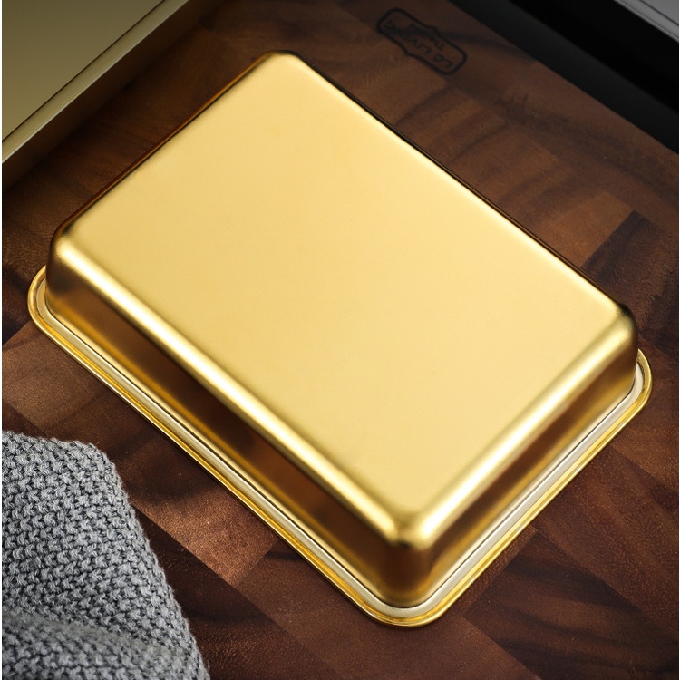 Đĩa Inox 304 Đựng Thức Ăn Khô / Trái Cây Kiểu Hàn Quốc Sáng Tạo