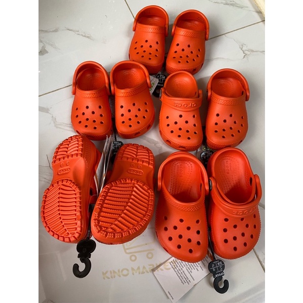 Giày Crocs Classic Clog K thời trang bé gái / bé gái Kids Crocs Classic- Crocs USA Authentic