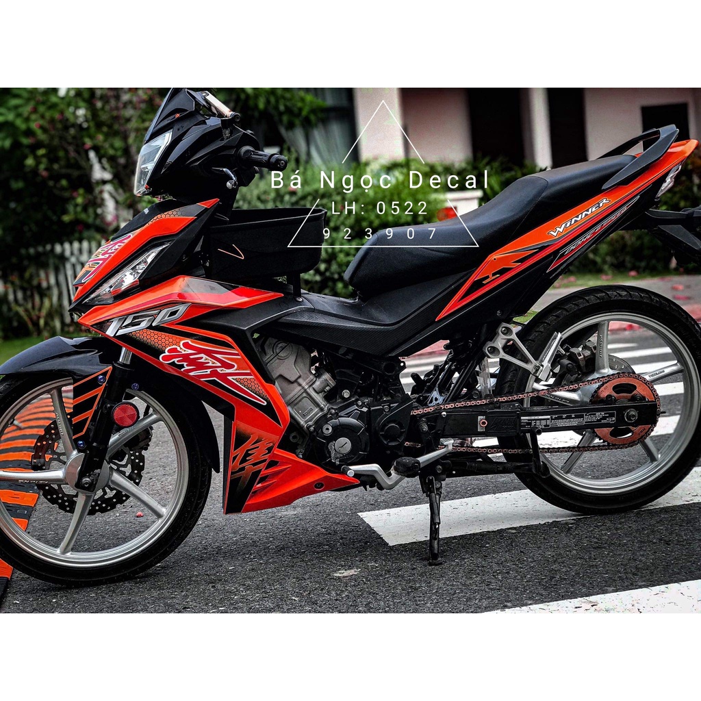 Tem hayabusa winner đỏ  👉chế tem theo yêu cầu giá rẻ😍