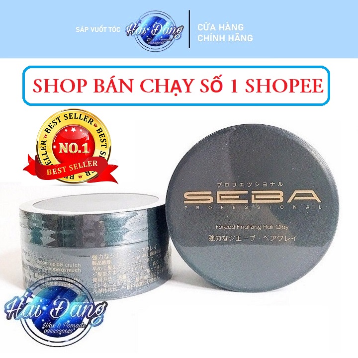 Sáp Vuốt Tóc SEBA 80g Siêu Cứng - Hàng Nhật Bản Chính Hãng