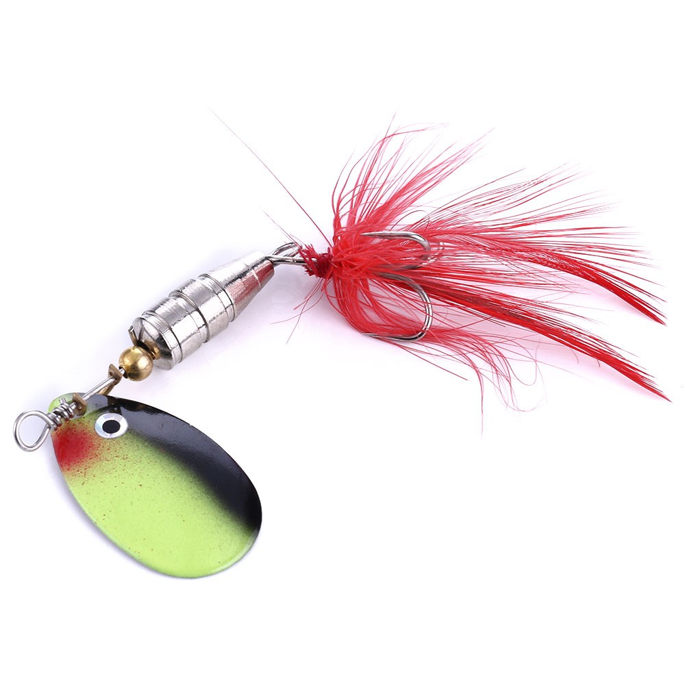 HENGJIA SPINNER 1 Mồi Câu Cá Giả Bằng Kim Loại 6cm - 6g