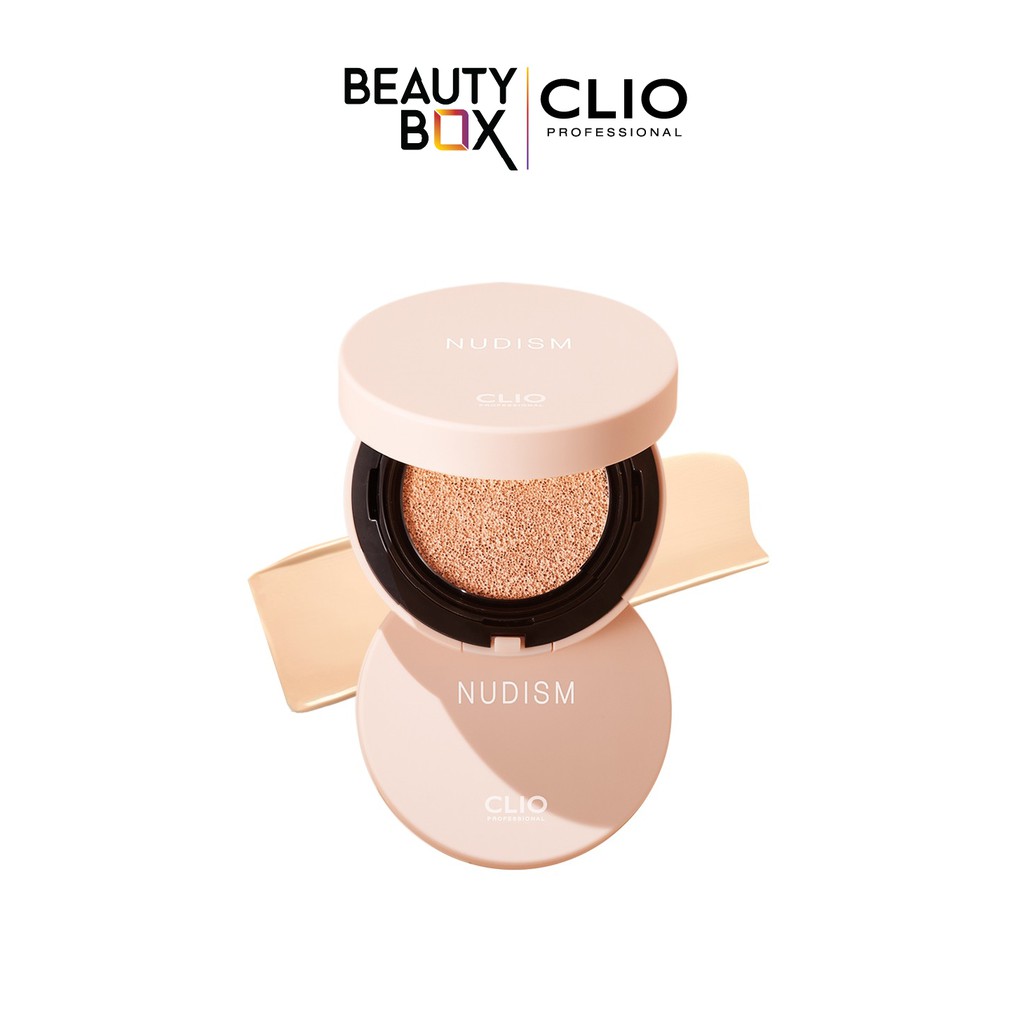 Phấn Nước Trang Điểm Clio Nudism Velvetwear Cushion Set 15gx2(11/2022)