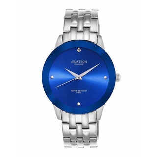 Đồng hồ nam armitron 20/4952blsv dây kim loại case 42mm
