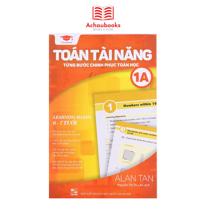 [Mã BMBAU50 giảm 7% đơn 99K] Sách - Toán tài năng 1a - Toán lớp 1 ( 6 - 7 tuổi )