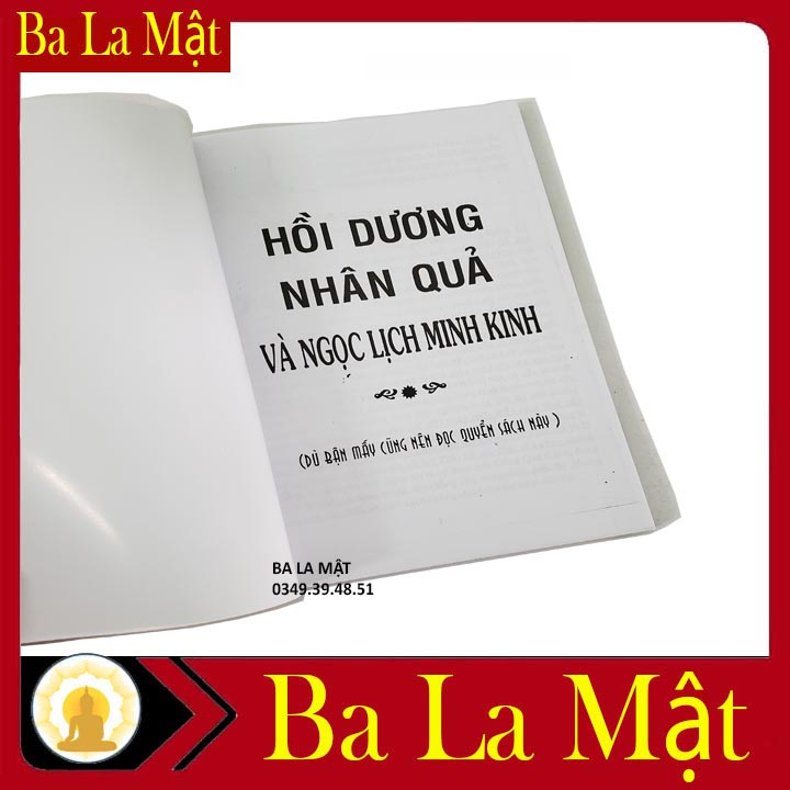 Sách - Kinh Hồi Dương Nhân Quả Trọn Bộ Bìa Giấy