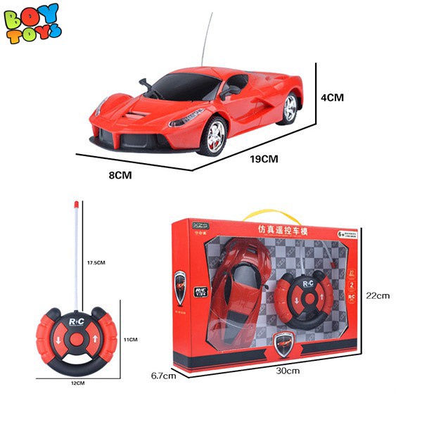 Siêu xe điều khiển từ xa Super Car, bộ đồ chơi rèn luyện trí thông minh cho trẻ