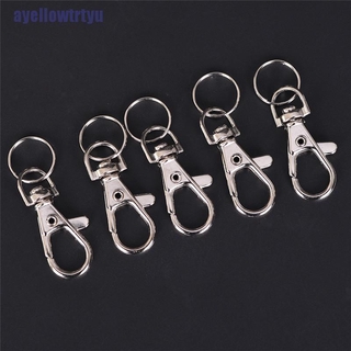 Set 10 Móc Khóa Màu Bạc Chuyên Dụng