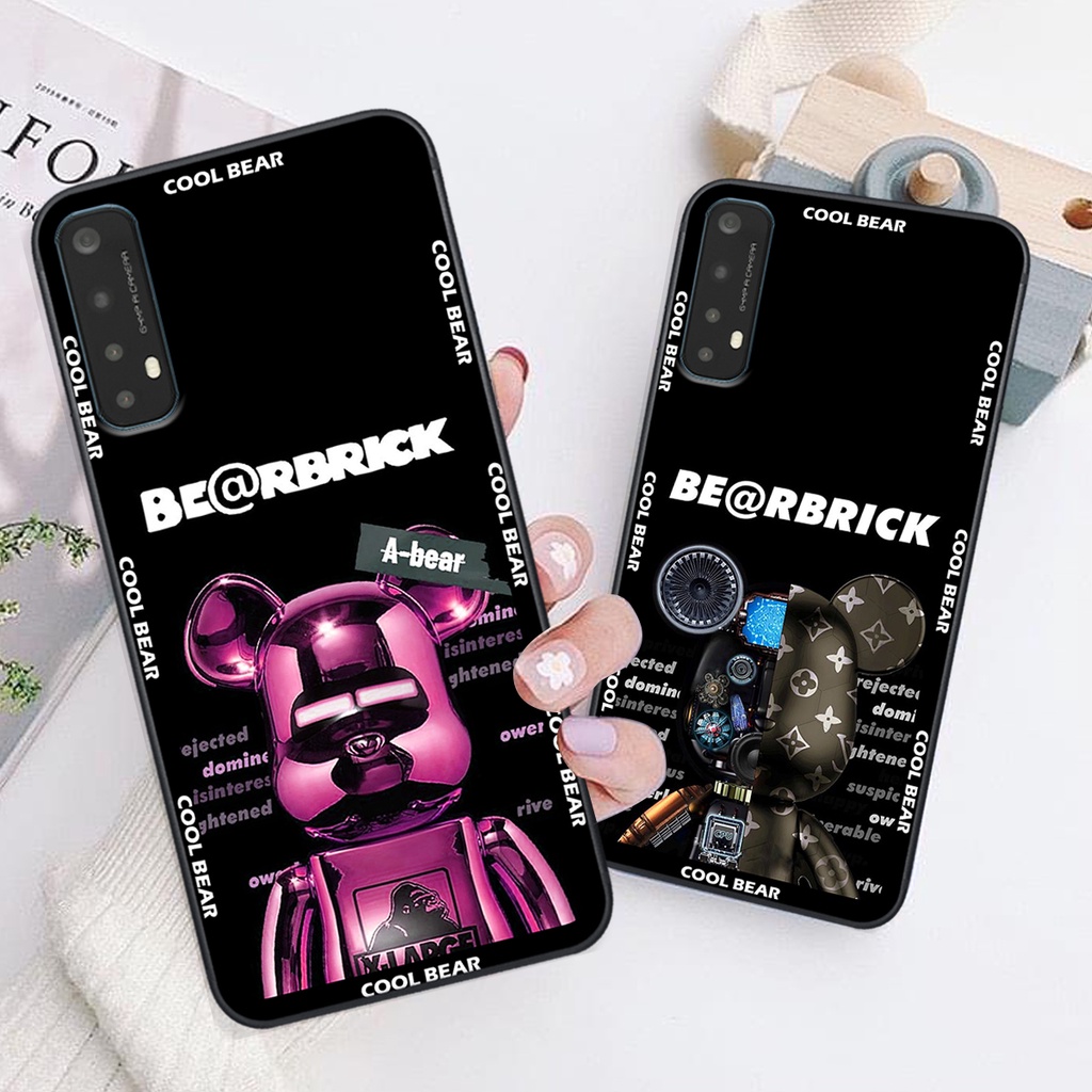 Ốp lưng Realme 7 in hình K@ws, Cool Be@r SIÊU NGẦU