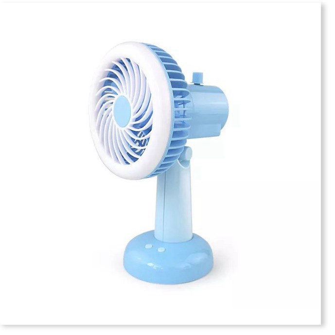 FREESHIP 99K TOÀN QUỐC_Combo 5 cây quạt sạc mini fan kèm đèn Điện Lực - Điện