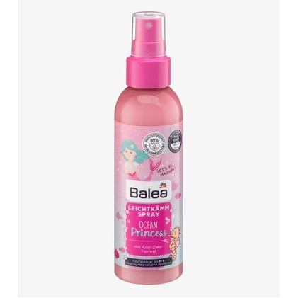 Xịt dưỡng tóc Balea Ocean Princess cho bé gái 150ML (Đức)