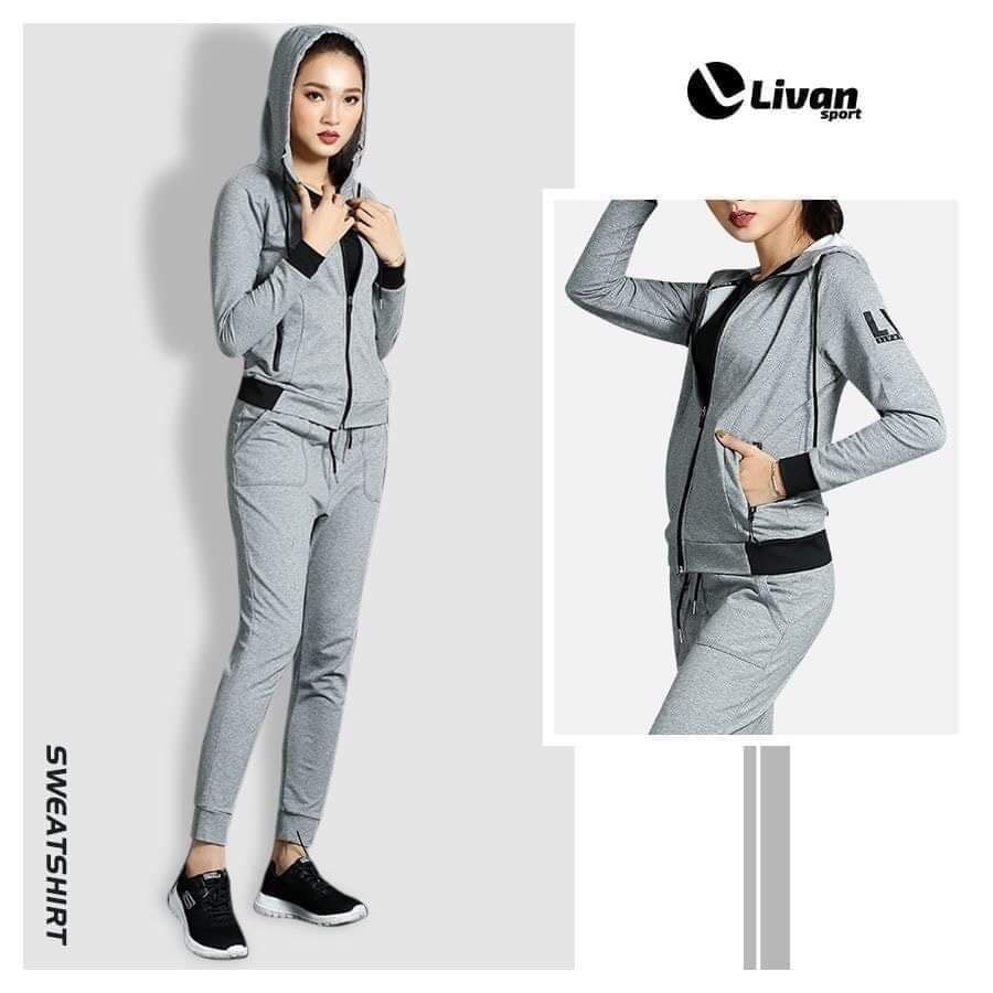 Áo Khoác Nỉ Nữ LIVAN SPORT | BigBuy360 - bigbuy360.vn