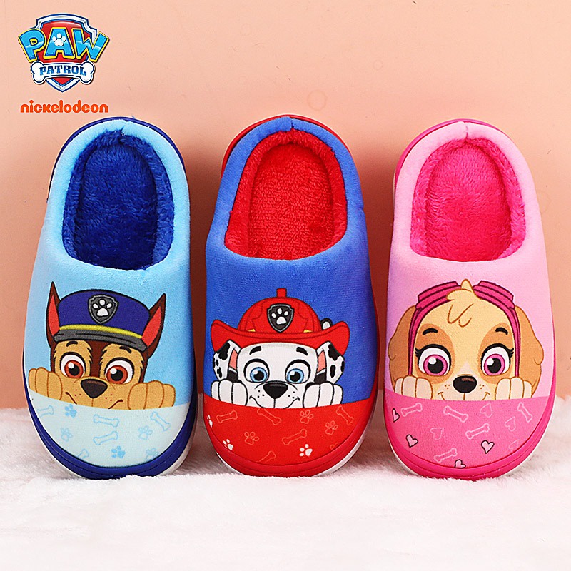 DÉP CHÚ CHÓ CỨU HỘ PAW PATROL LÓT LÔNG ĐI TRONG NHÀ HOT 2022