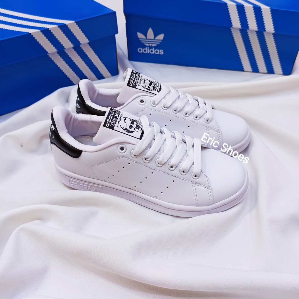 Giày thể thao da trơn Stan Smith nam nữ, Sneaker trắng basic đế bằng (part 1)