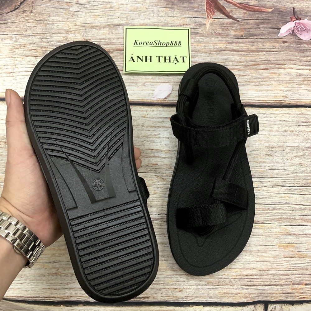 Giày Sandal Nam/Nữ Đế Bệt Mã H50 Ảnh Thật