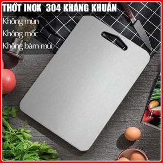 Thớt inox cường lực sus304-dễ vệ sinh- kháng khuẩn khử mùi- chống ẩm mốc– không han gỉ- giã đông nhanh