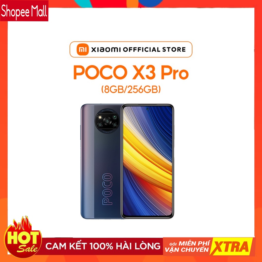 Điện thoại Xiaomi POCO X3 PRO (8GB/256GB) - Hàng chính hãng