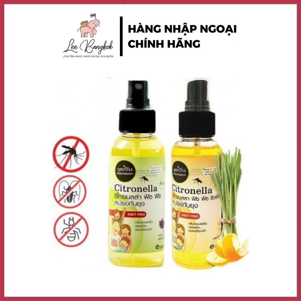 Tinh Dầu Xịt Chống Muỗi - Tinh Dầu Đuổi Muỗi