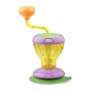 Dụng cụ làm kem thật Making real ice cream mixing milkshakes Little Tikes Mỹ