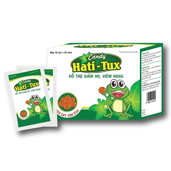 Kẹo con ếch HATI-TUX candy