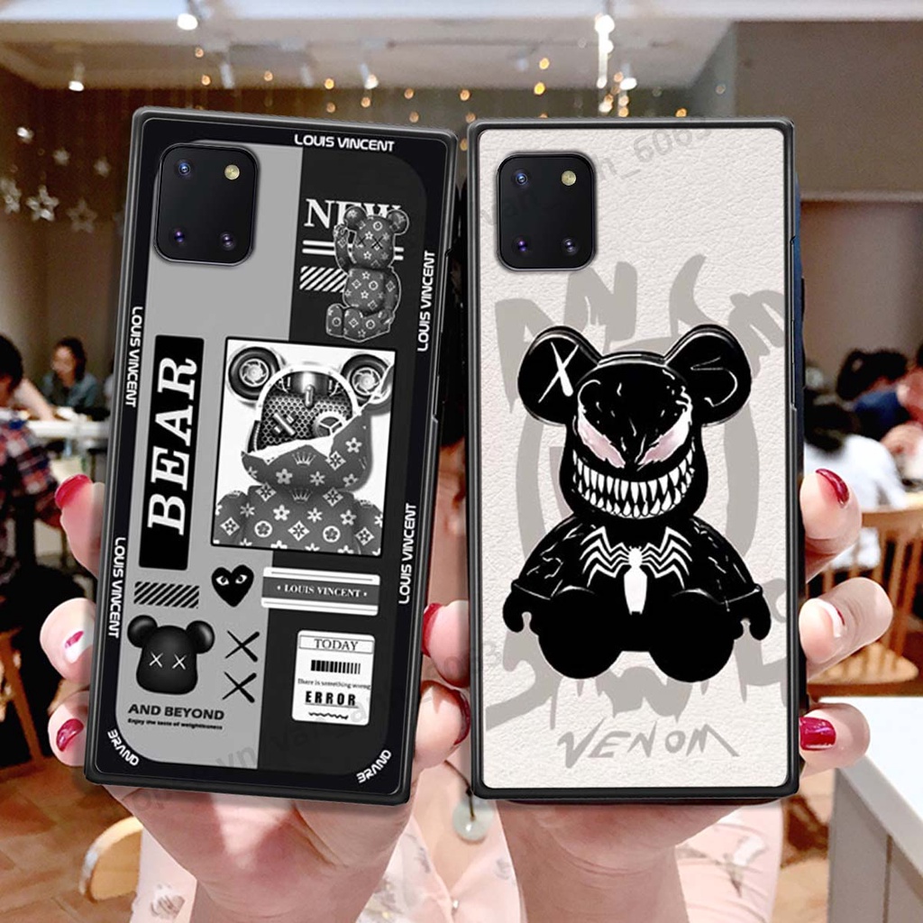 Ốp lưng Samsung Note 10 Lite hình kaws, bear brick, venom thời trang siêu ngầu