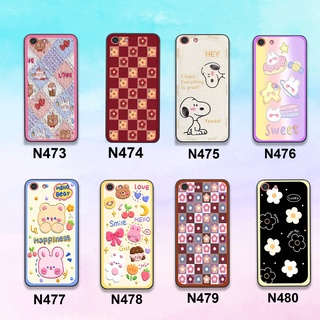 Ốp Oppo F1s / F3 / F3 Lite / F3 Plus bộ hình cute dễ thương gấu thỏ xinh xắn vẽ tay lạ mắt