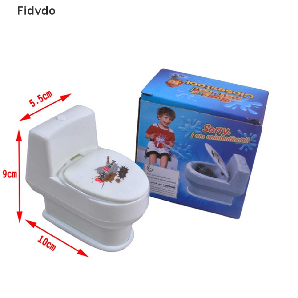 Fidvdo Interesting Poop Spray Prank Toy Joke Cary Toy Mini Sprinkler toilet spray gun simulation toilet toy PH