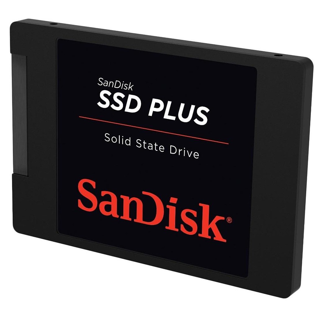 Ổ cứng SSD Sandisk Plus 480GB 535MB/s (Đen)