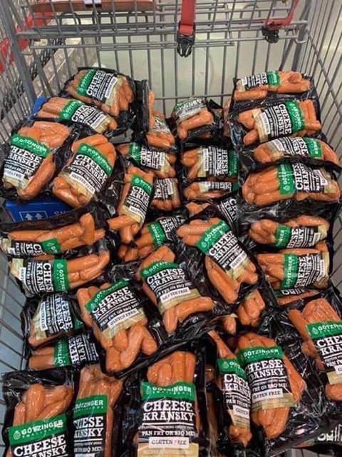 Xúc xích nhân phô mai Úc - GOTZINGER CHEESE KRANSKY 300g