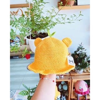 Mũ len vành xinh cho bé yêu 🧶🧶🧶🧀