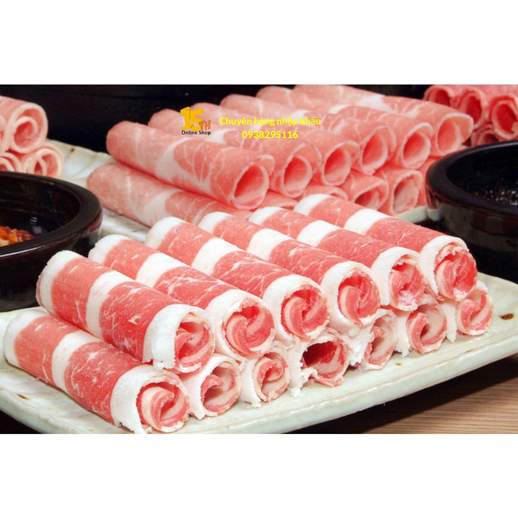Ba chỉ bò Mỹ 500g