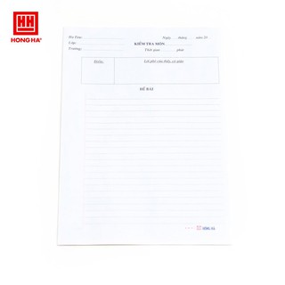 Giấy kiểm tra cấp 2 kẻ ngang - 4913