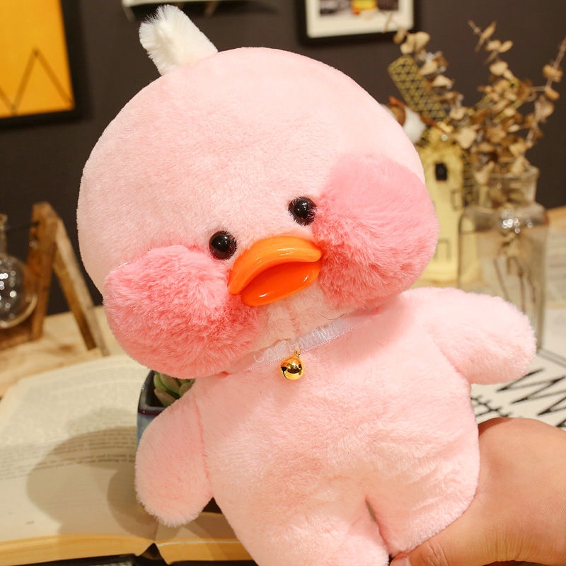 【Insfree】Hyaluronic Acid Duck Doll Lalafanfan Cafe Mimi Ins Little Yellow Duck Plush Toy