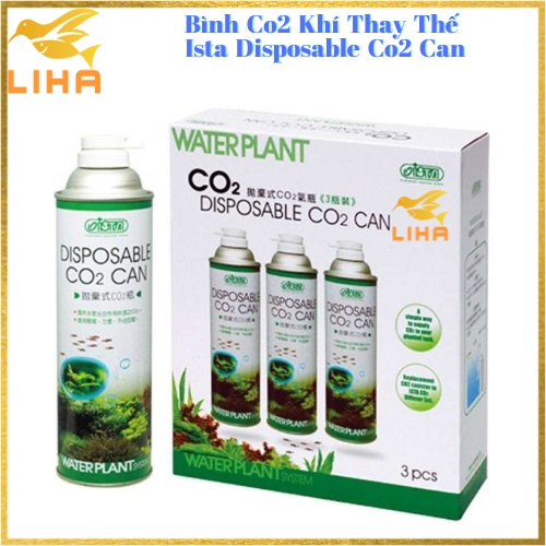 Bình Co2 Khí Thay Thế Ista Disposable Co2 Can - Bình Co2 Cho Bể Cá Thủy Sinh