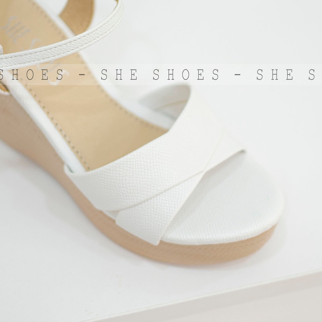 Giày sandal đế xuồng ♥️Freeship♥️ sandal quai ngang 9p siêu xinh. ĐỘC QUYỀN BỞI SHE SHOES -SDX09040
