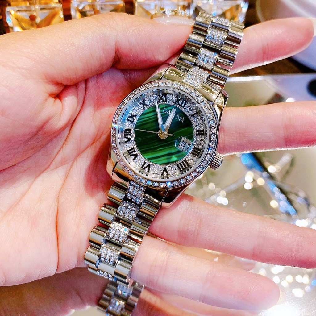 Đồng Hồ Nữ Davena 61803 Silver Chính Hãng 34mm