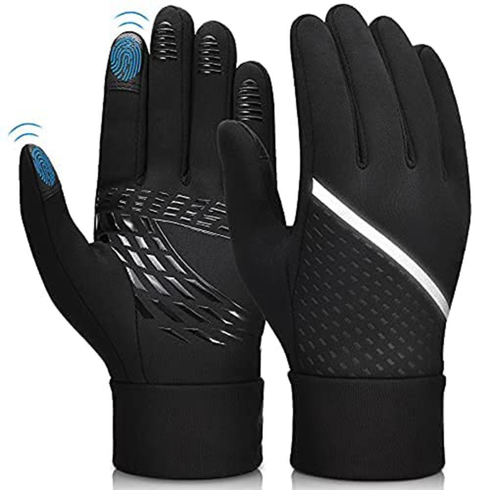 Găng tay thể thao bằng silicone chống trượt giữ nhiệt cảm ứng màn hình