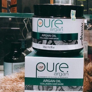 MẶT NẠ DƯỠNG CHẤT PHỤC HỒI ABANIA PURE ARGAN MASK HAIR 500ML