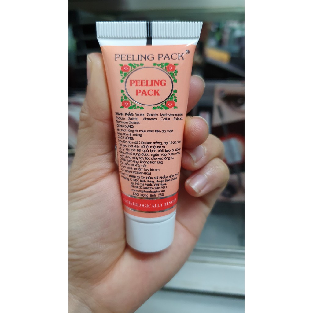 Tuýp lột mụn Peeling Pack