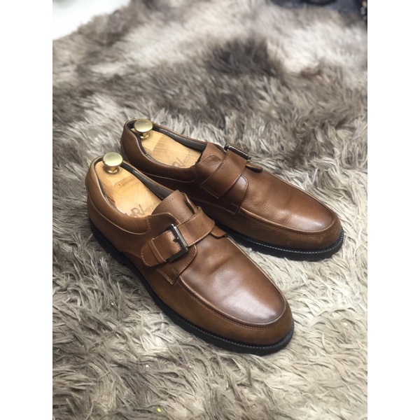 [Giày 2hand] [Size 40.5] [TonaShoe] Giày Da Kiểu Dáng Trẻ Trung Single Monstrap