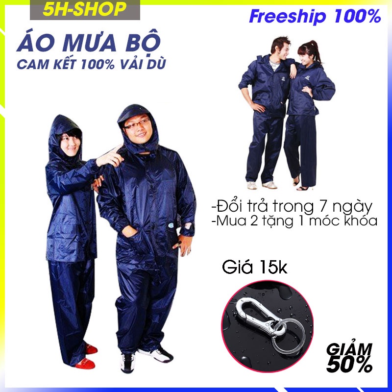 Áo Mưa Bộ 1xl 2 xl và 3xl