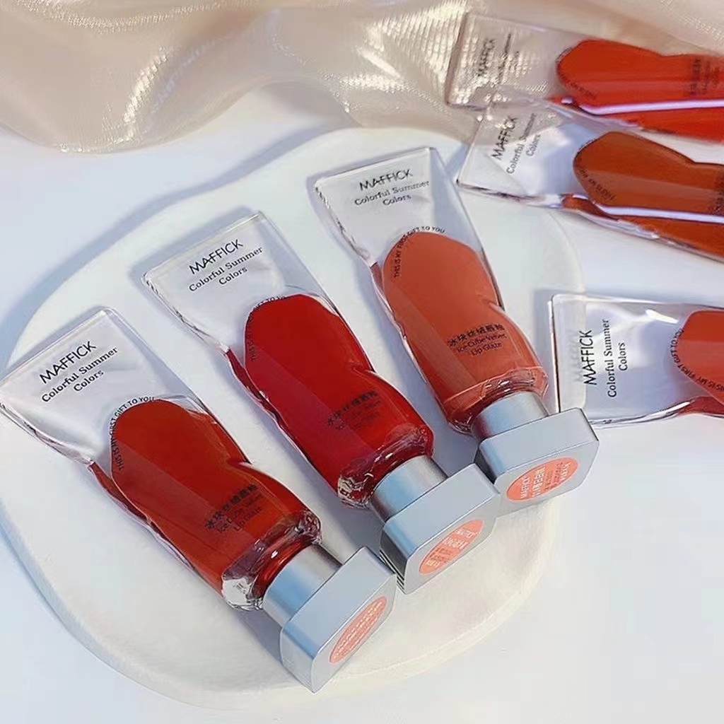 Son Môi Màu Nhung Trong Suốt Không Dễ Phai Không Dính Thành Cốc