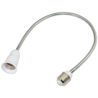 E27 LED Light Bulb Lamp Holder Flexible Extension Adapter Socket