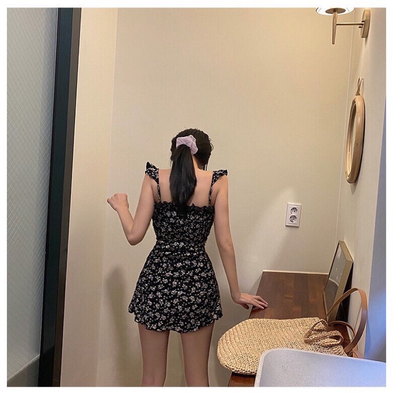 Váy Có Mút Ngực Bikini Đồ Bơi Quảng Châu kèm Quần Sexy Kín Đáo Xịn Đẹp Che Bụng | BigBuy360 - bigbuy360.vn