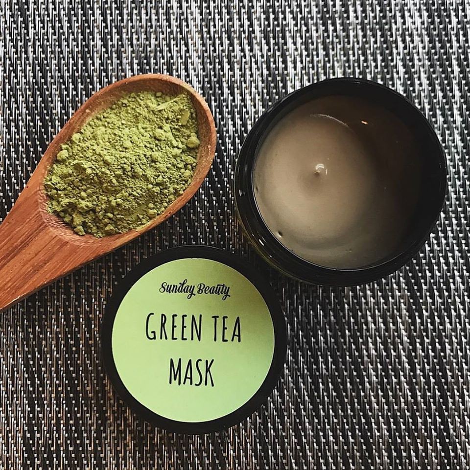 Mặt nạ trà xanh đất sét ngừa mụn se  mụn Fresh Mask thiên nhiên Sunday Beauty