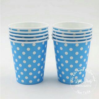 Sét 10 cốc 10 đĩa giấy