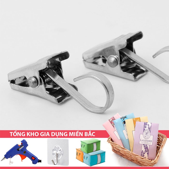 [Tổng Kho Sỉ] Móc Treo Dây Phơi Có Kẹp Kim Loại Kiểu 2 CDS1127