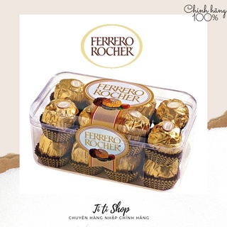 Sô cô la Ferrero Rocher Đức hộp 200g (gồm 16 viên)