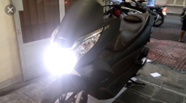 Đèn Led pha xe máy Chân H4