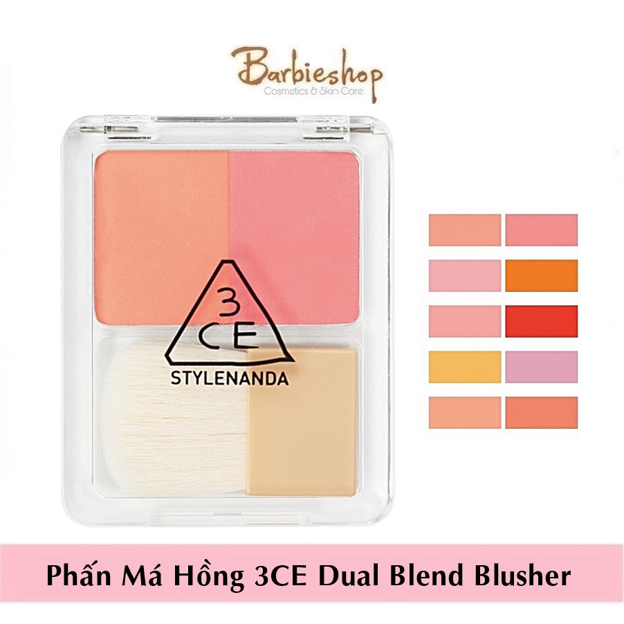 Má Hồng 3CE Dual Blend Blusher